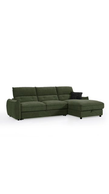 BAILEY Sofabed with Storage Chaise
