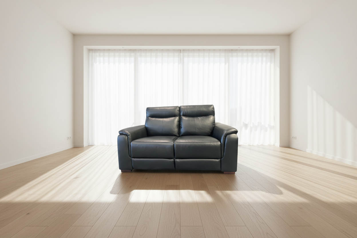 ESSEN 2 Seater Leather Electric Recliner