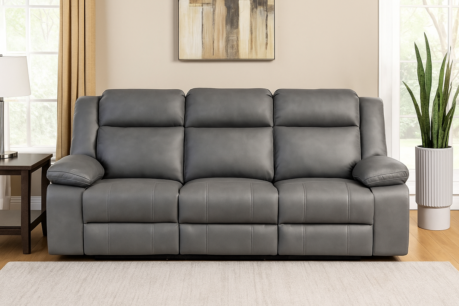 COOPER 3 Seater Dual Electric Recliner