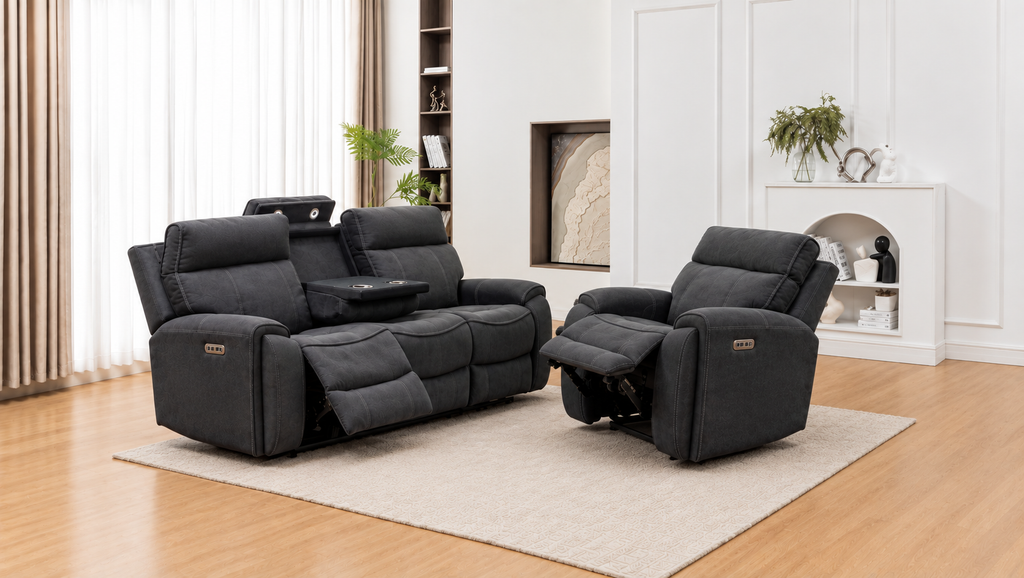 DYNASTY 3+1+1 Seat Electric Recliner Package