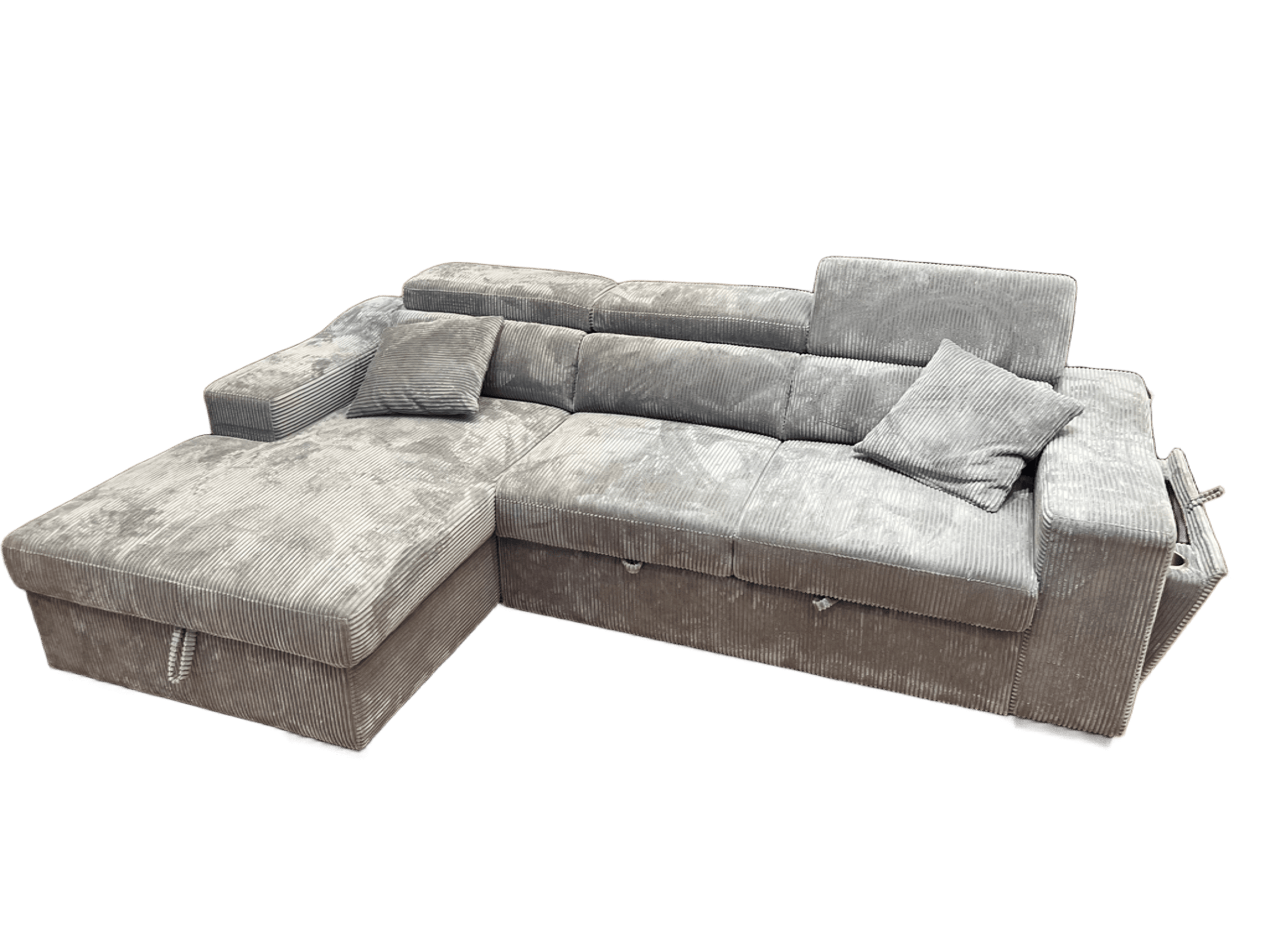 LUCAS Sofabed with Storage Chaise