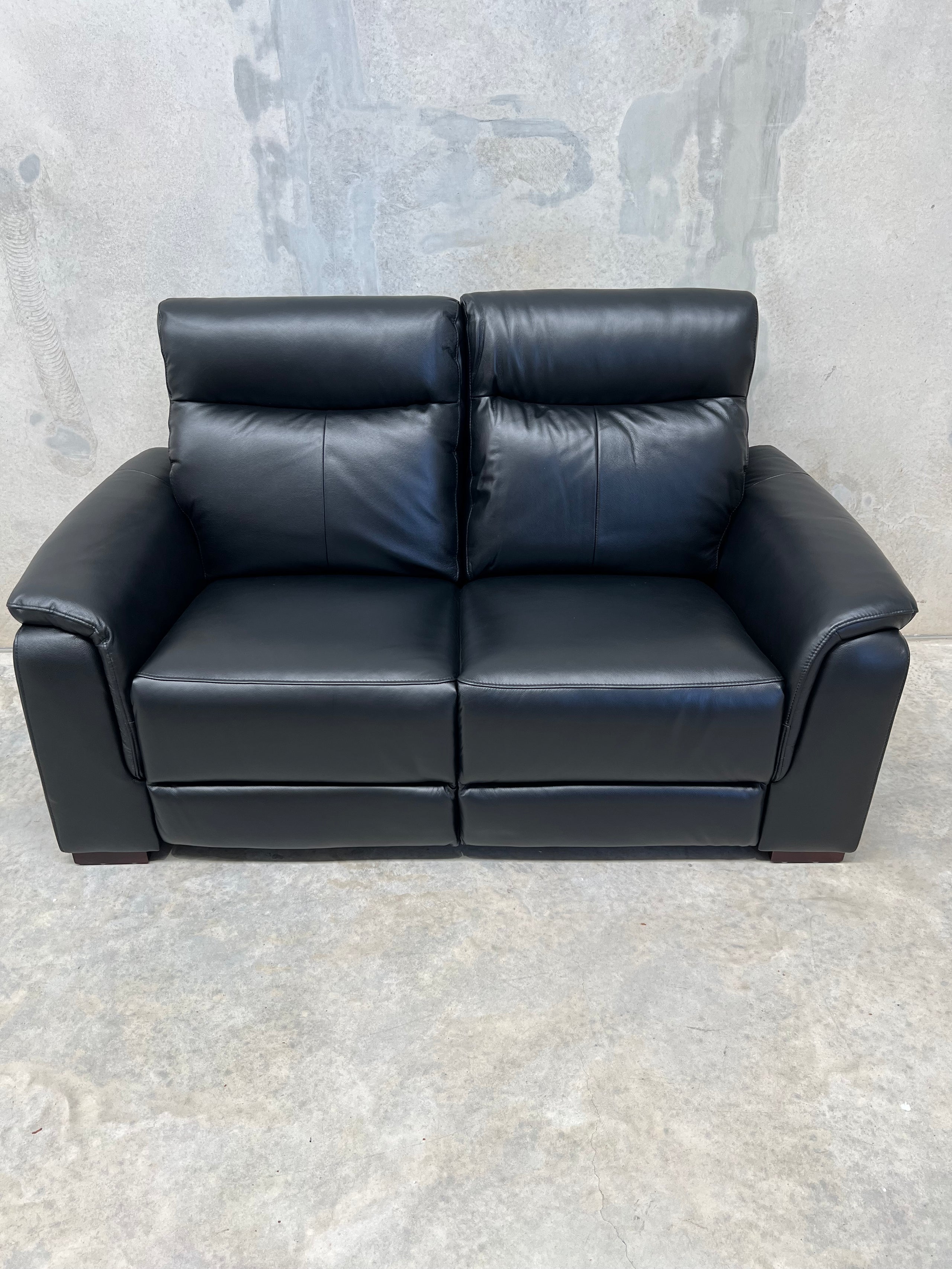 ESSEN 2 Seater Leather Electric Recliner