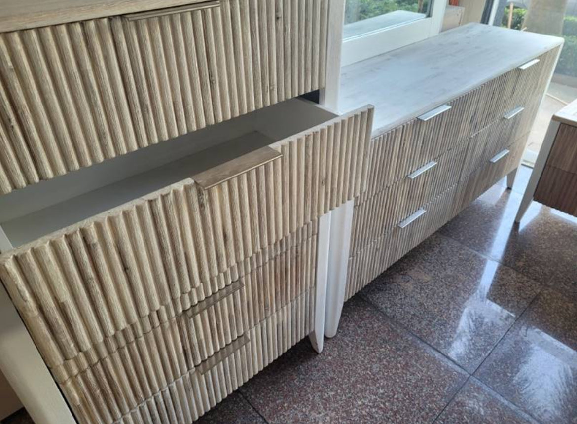 BEACH Tallboy 5 Drawers