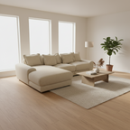 NATALIE 4 Seat Chaise Sofa