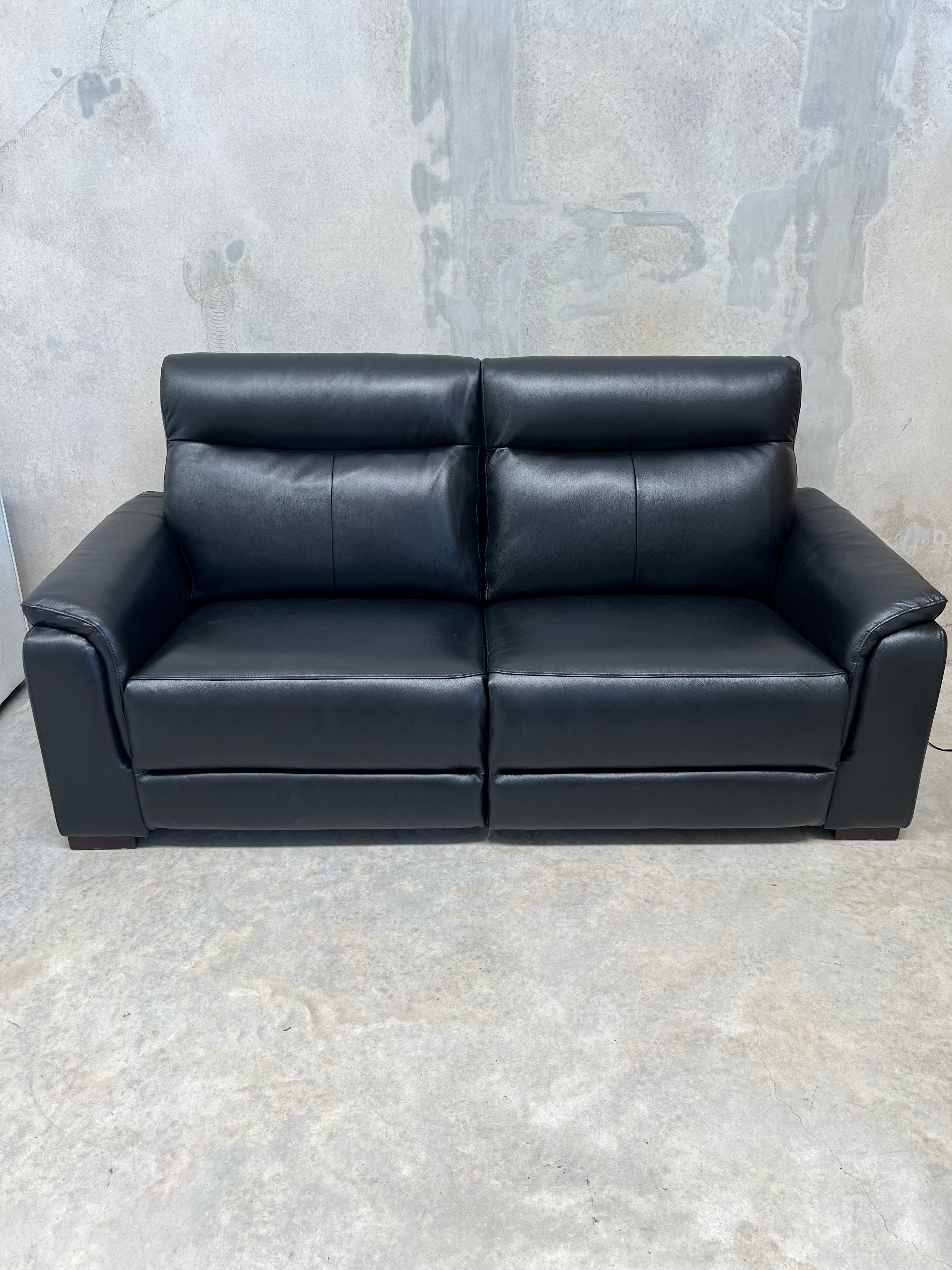 ESSEN 3 Seater Leather Electric Recliner