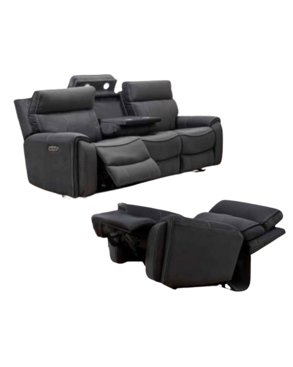 DYNASTY 3+1+1 Seat Electric Recliner Package