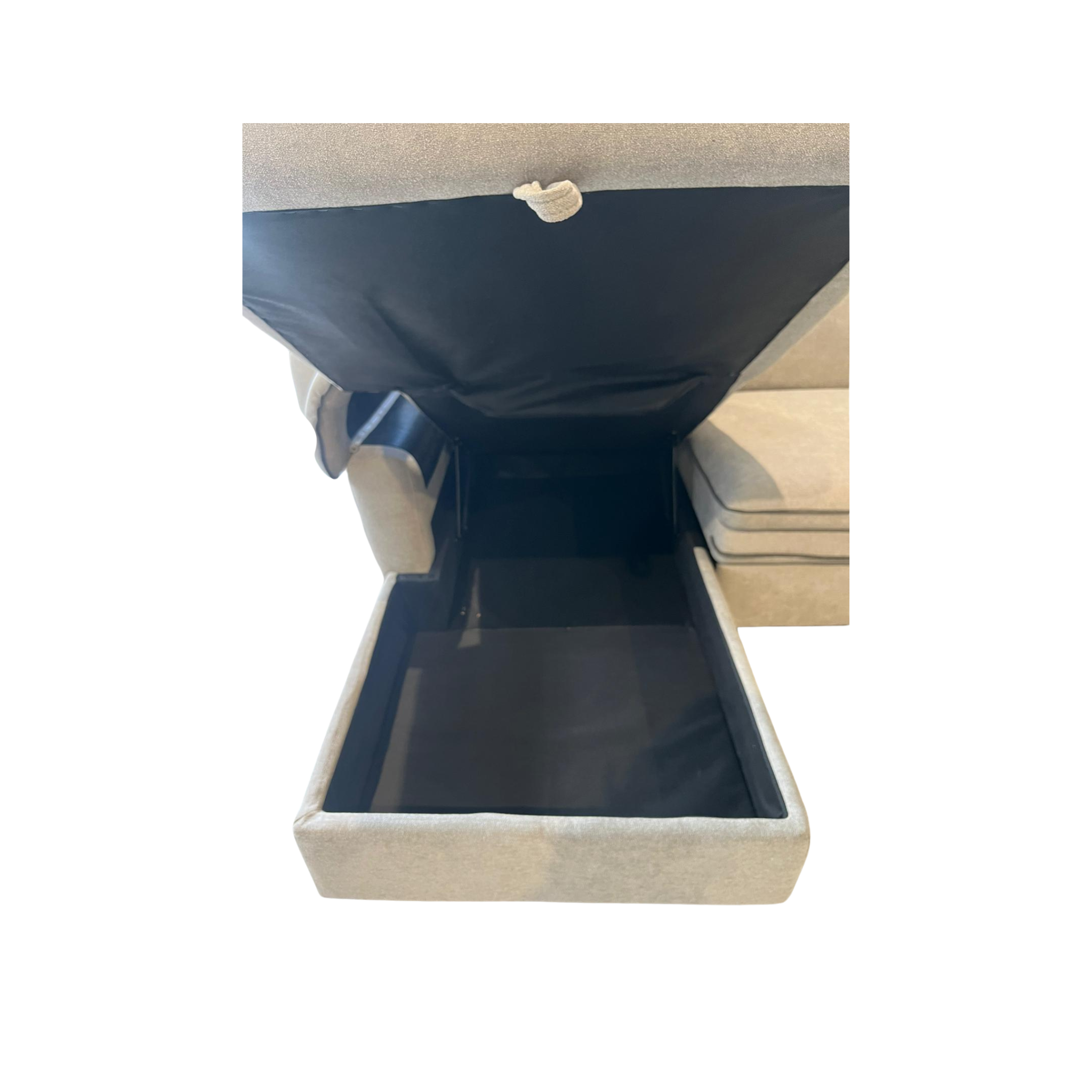 CHARLIE Sofabed with Storage Chaise