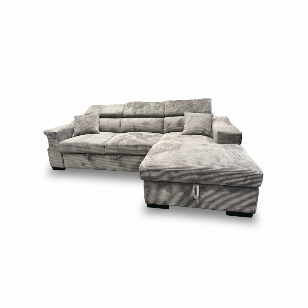 Grey sofa bed