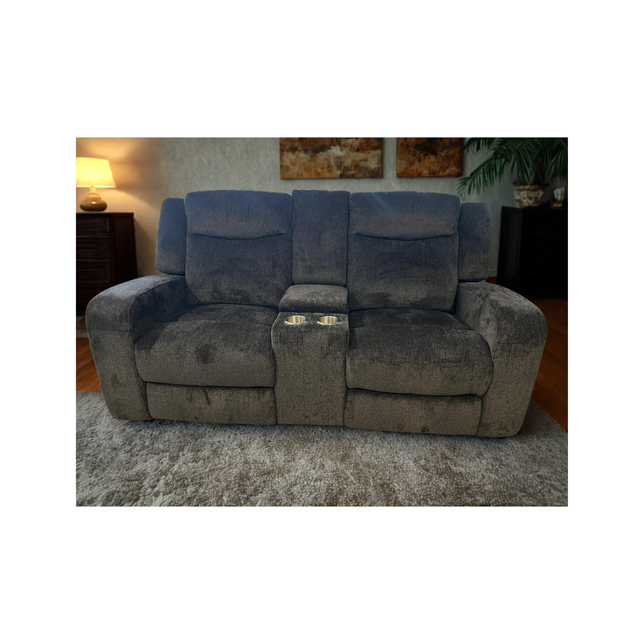 JACOB 2 Seater Manual Recliner