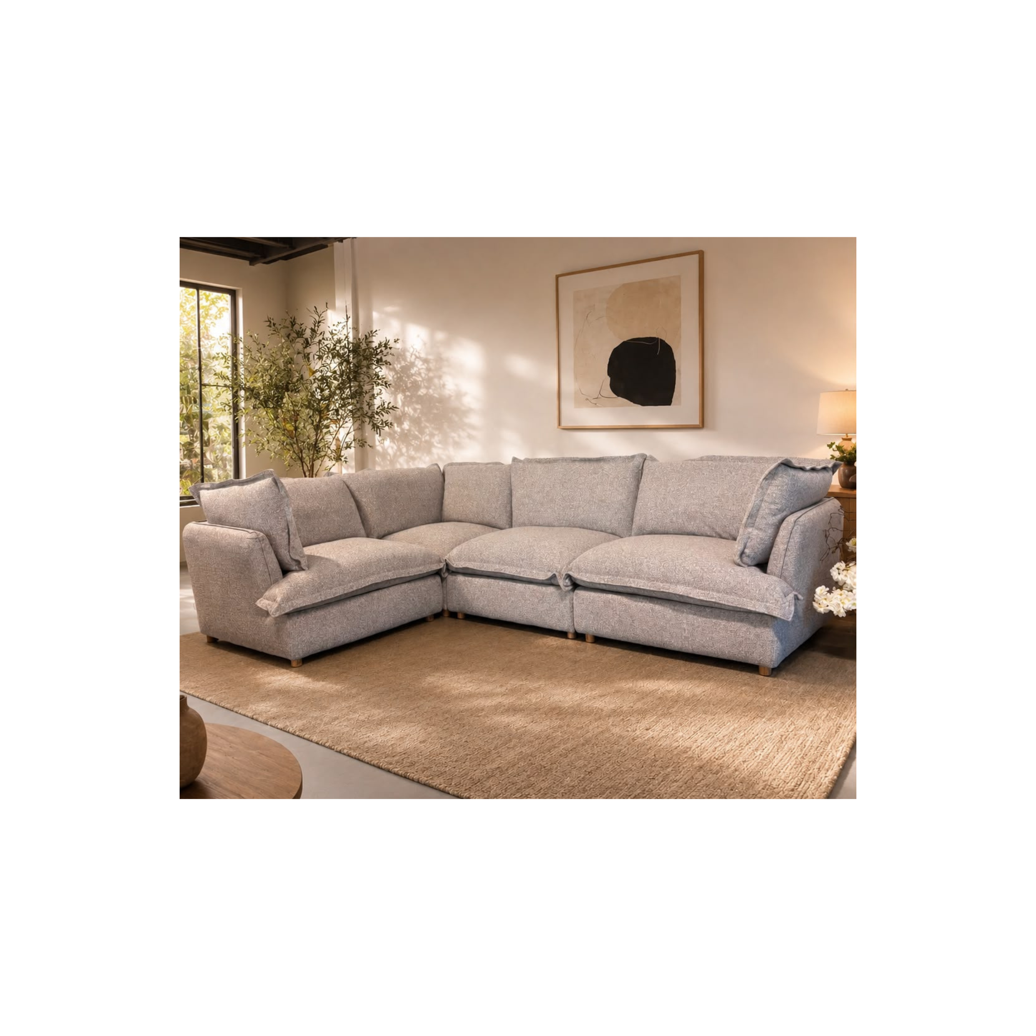 SKYE 5 Seat Modular Corner