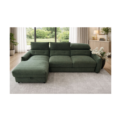 BAILEY Sofabed with Storage Chaise