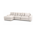NATALIE 4 Seat Chaise Sofa