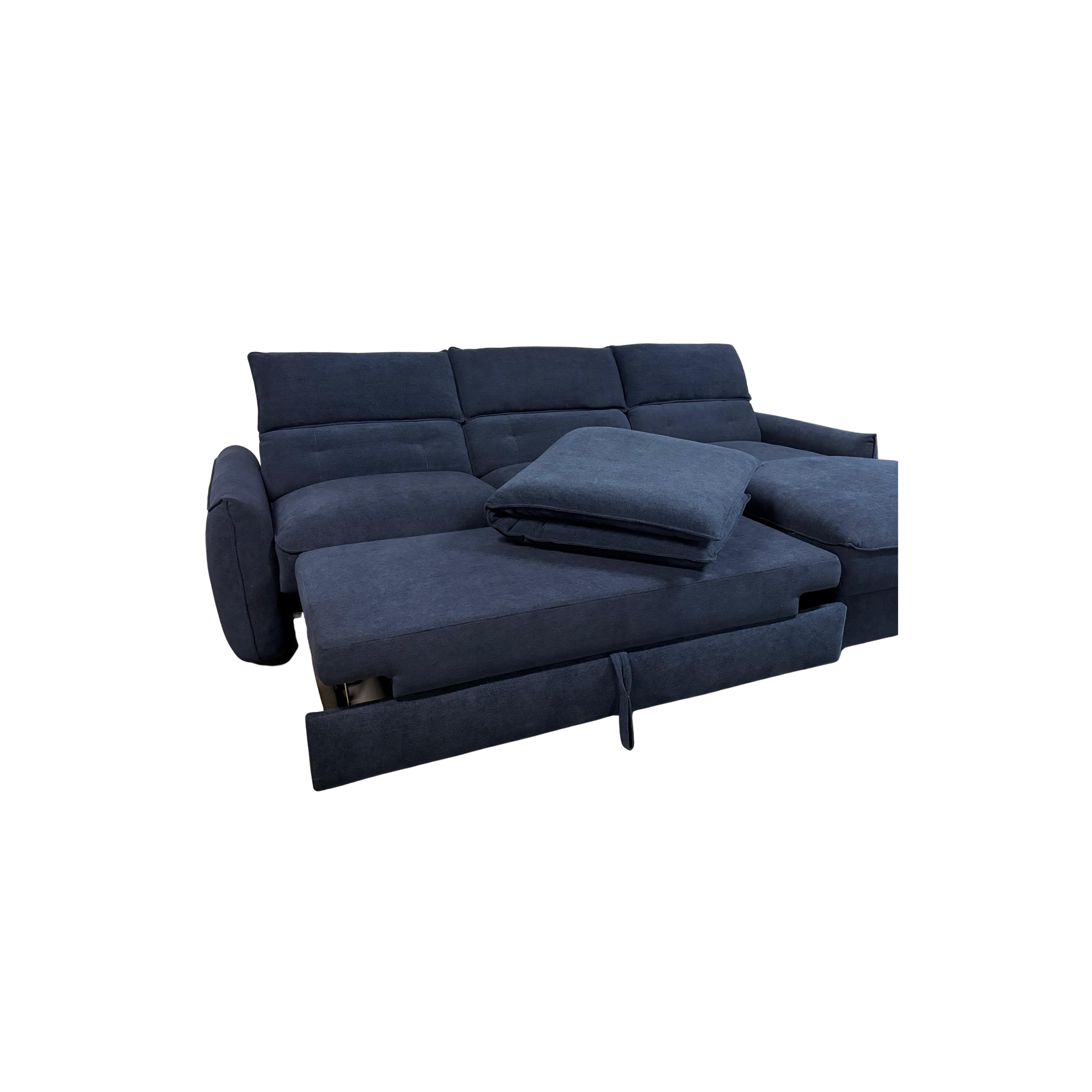 BAILEY Sofabed with Storage Chaise