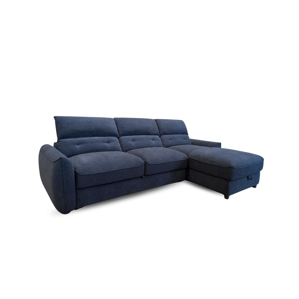 BAILEY Sofabed with Storage Chaise