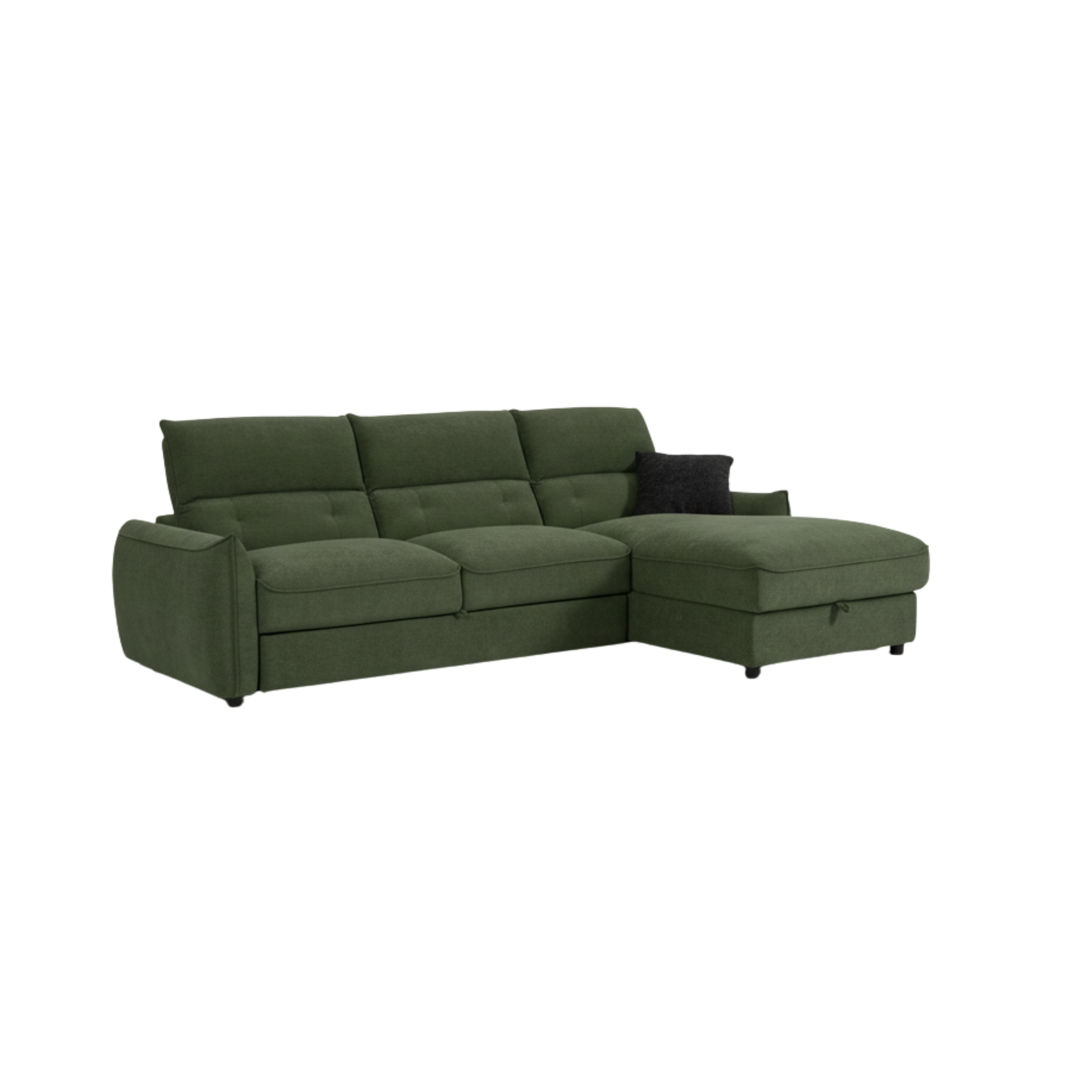 BAILEY Sofabed with Storage Chaise