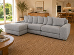 NATALIE 4 Seat Chaise Sofa